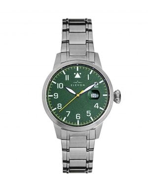 Elevon Watches Stealth Bracelet Watch W/Date - Green