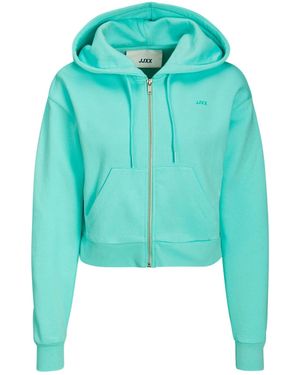 JJXX Zip Hood Noos Sweat Jacket - Blue