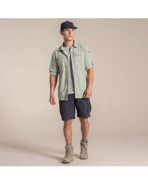 Craghoppers Adventure Iii Nosilife Long-Sleeved Shirt (Bayleaf) - Green