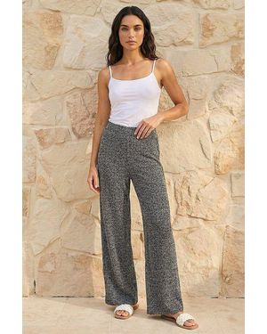 Roman Salt & Pepper Stretch Trouser - Grey