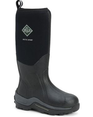 Muck Boot Arctic Sport Rubber Wellington - Black