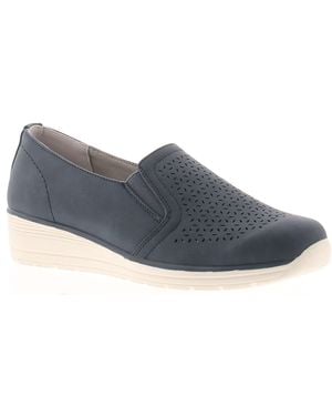 Ever So Soft Wedges Comfort Cathy Slip On - Black