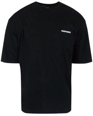 DSquared² Bold Back Logo T-Shirt Cotton - Black