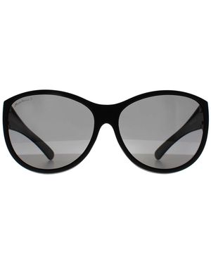 Montana Butterfly Matte Smoke Polarized Fo8 Fit Over Glasses Sunglasses - Black