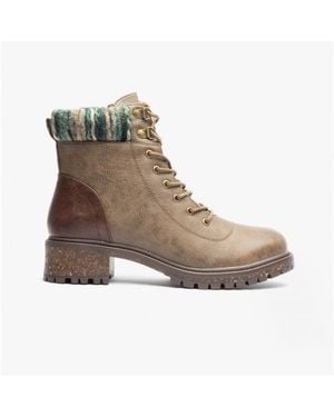 Lotus Hickory Boots Taupe - Grey