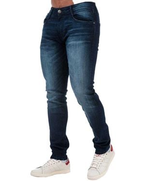 Duck and Cover Maylead Slim Jeans (donkerblauw)