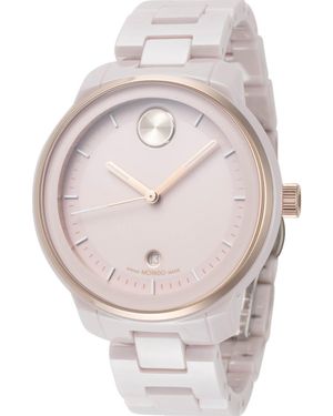 Movado 3600935 Ladies Bold Verso Watch - Grey