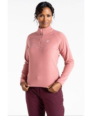 Dare 2b Zip Neck Fleece Top - Red