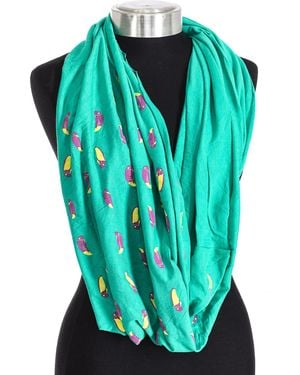 Buff Cotton Infinity Collar 101600 - Green