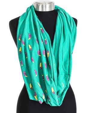 Buff Cotton Infinity Collar 101600 - Green