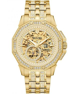 Bulova Octava Watch 98A292 Stainless Steel - Metallic