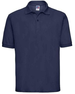 Russell Adult Classic Polycotton Polo Shirt (French) - Blue
