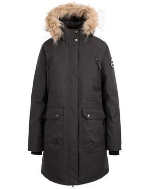 Trespass Ladies Dana Down Jacket Marl) - Black