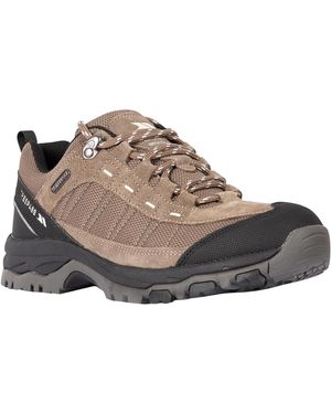 Trespass Ladies Scree Suede Technical Trainers (Fawn) - Brown