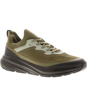 Surge Running Trainers Rowan Lace Up Khaki - Green