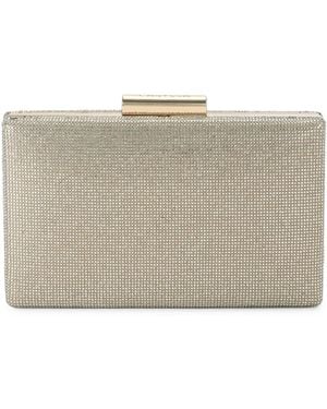 Carvela Kurt Geiger Palio Hard Clutch Bag - Grey