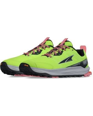 altra running Lone Peak 9+ Trail Trainers Hiking Shoes Lime - Green