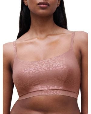Chantelle Softstretch Padded Bralette - Brown