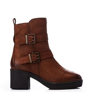 Shoon 'Sh Sagitta' Nubuck - Brown