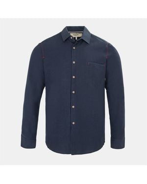 Firetrap Plain Shirt - Blue