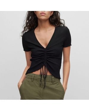 HUGO Slissy Jumper - Black