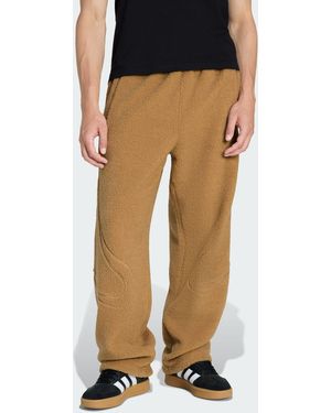 adidas Originals Borg Fleece Teamgeist Trackpant - Brown