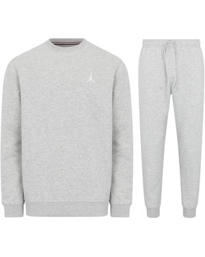 jordan jumpman tracksuit grey