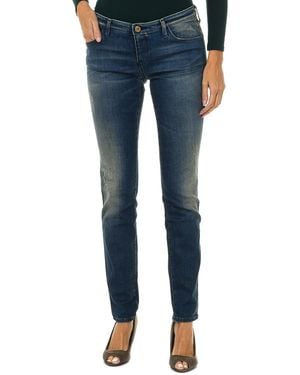 Armani Long Skinny Fit Style Jeans 6X5J06-5D06Z - Blue