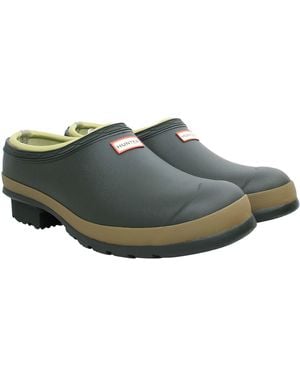 HUNTER Gardener Clogs - Grey
