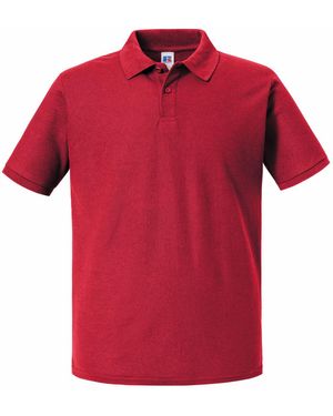 Russell Authentic Pique Polo Shirt (Classic) - Red