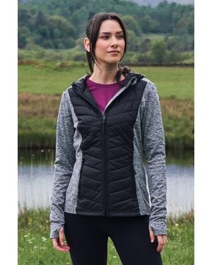 Mountain Warehouse 'Action Packed' Padded Jacket Water Resistant Warm Coat - Green