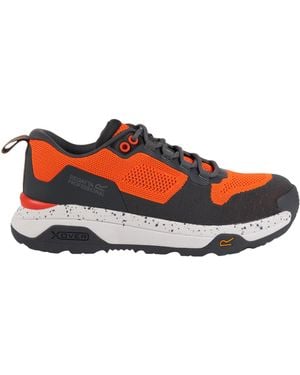 Regatta Crossfort Safety Boots (Flame/Gunmetal) - Orange