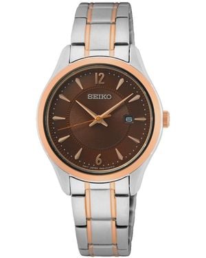 Seiko Horloge Multi Sur476P1 - Metallic