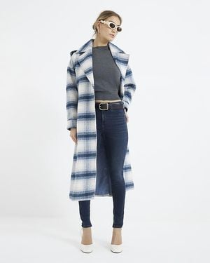 River Island Skinny Jeans Mid Rise Molly Sculpted - Blue