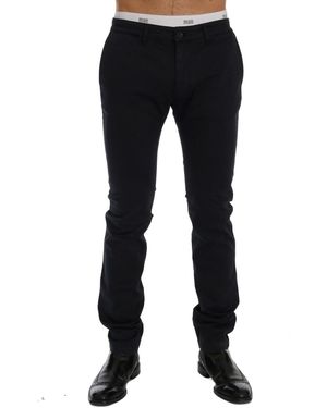 Gianfranco Ferré Chino Slim Fit Broeken - Zwart