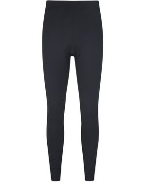 Mountain Warehouse 'Revolution' Cycling Leggings Comfy Stretchy Bottoms Nylon - Blue