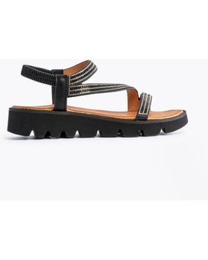 Heavenly Feet Fresco Sandals Rubber - Brown