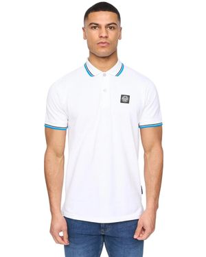 Henleys Henalpha Polo Shirt (Optic) Cotton - White