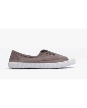 Victoria 1915 Inglesa Drec Canvas Court Shoes Gris - Grey