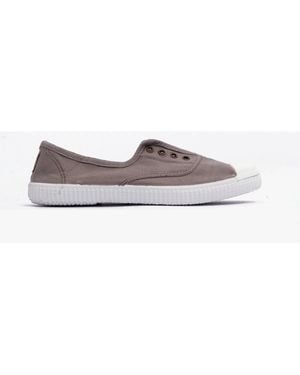 Victoria 1915 Inglesa Drec Canvas Court Shoes Gris - Grey