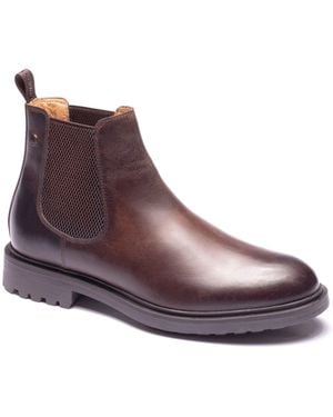 Base London Roebuck Leather Boots - Brown
