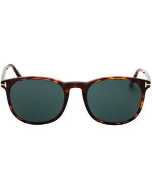 Tom Ford Havana Frame Lensed Sunglasses - Brown