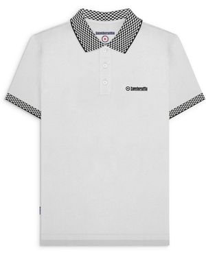Lambretta T-Shirt Polo Steel Smart Textile - White