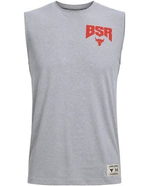 Under Armour X Project Rock Show Your Bsr Vest - Grey