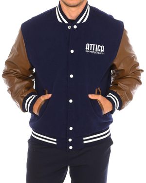 Attica Sporting Goods At-Fw22-019 Baseball Jacket - Blue