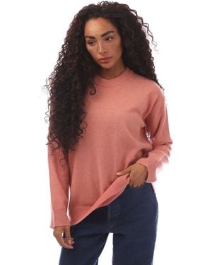 GANT Super Fine Lambswool Crewneck Jumper - Red