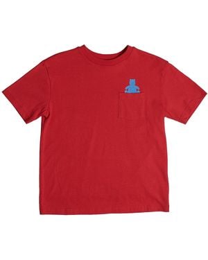 Gap T-shirt Met Korte Mouwen En Grafische Print Voor Jongens 672178 - Rood