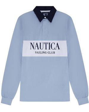 Nautica Murray Rugby Shirt - Blue