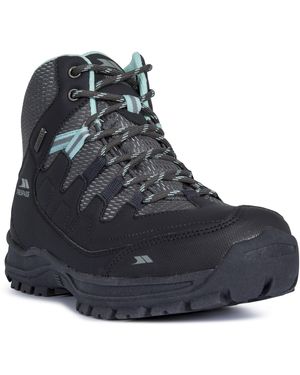 Trespass Ladies Mitzi Waterproof Walking Boots (Iron) - Blue
