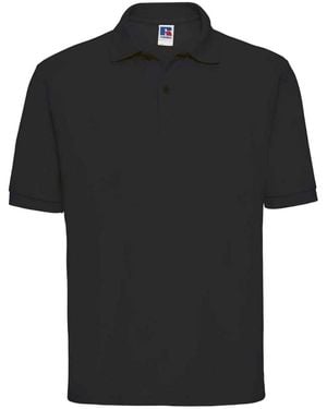 Russell Adult Classic Polycotton Polo Shirt - Black